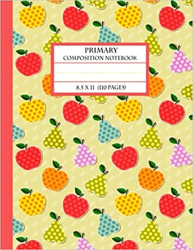 okumak Primary Composition Notebook | Primary Composition Notebook with Picture space and Dotted Midline: Draw and Write Journal | Primary Story Journal | ... Book | School Exercise Book | 110 Story