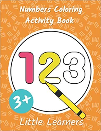 okumak Numbers Coloring Activity Book: Little Learners