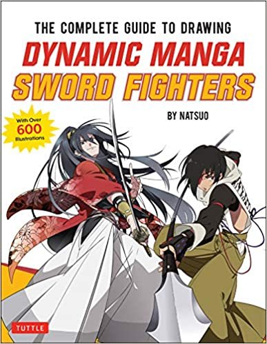 okumak The Complete Guide to Drawing Dynamic Manga Sword Fighters: Beginner&#39;s Guide To...