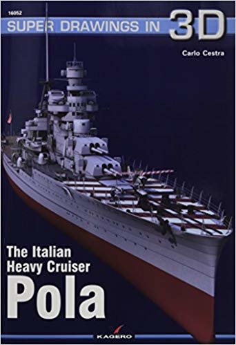 The Italian الثقيلة Cruiser pola (Super والرسومات في ثلاثية الأبعاد)