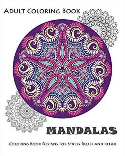 okumak Mandala : Coloring Book for Adult: Mandala Coloring Books for Relaxation, Meditation and Stress Relief