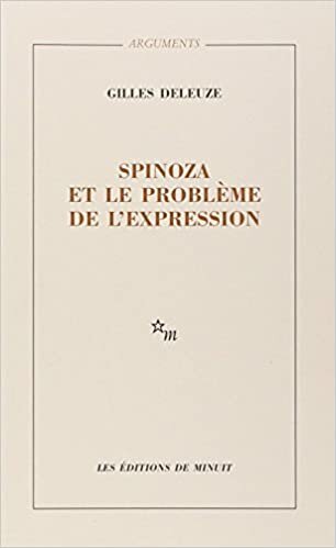 okumak Spinoza et le problème de l&#39;expression (ARGUMENTS)