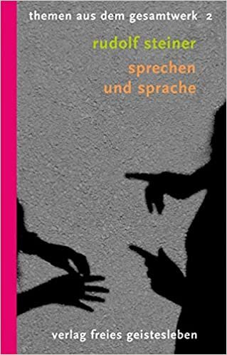 okumak Steiner, R: Sprechen und Sprache
