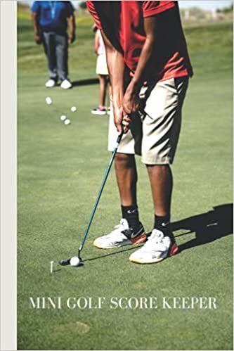 okumak Mini Golf Score Keeper: Miniature Golf Score Card Record Logbook for Mini Golf Players | 220 Score Cards on 110 Sheets
