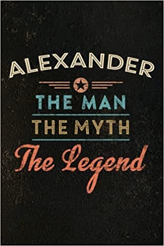 okumak Password book Mens Alexander The Man The Myth The Legend Good: Halloween,Xmas,2021,Thanksgiving,Christmas Gifts,2022,Address books for women with tabs