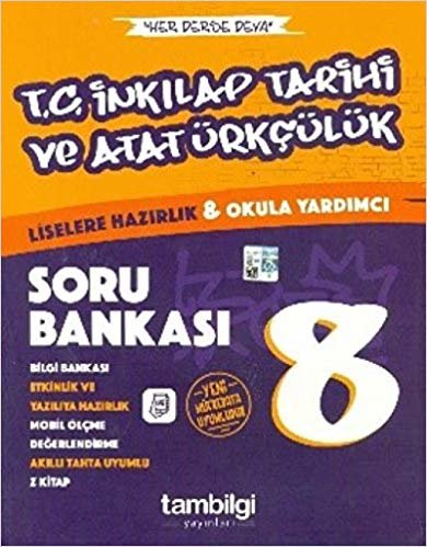 okumak Tambilgi Yayınları 8. Sınıf T. C. İnkılap Tarihi ve Atatürkçülük Soru Bankası