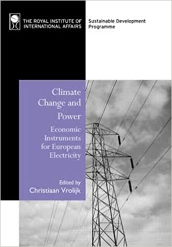 okumak CLIMATE CHANGE AND POWER ECONOMICS INSTRUMENTS FOR EUROPEAN ELECTRICITY