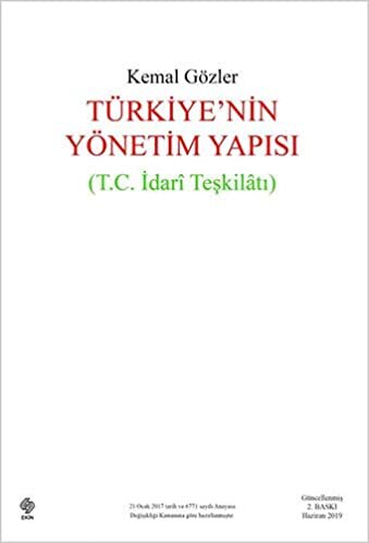 okumak Türkiye&#39;nin Yönetim Yapısı (T.C İdari Teşkilatı)