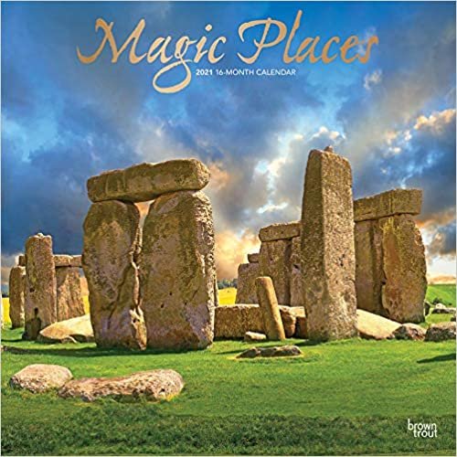 okumak Magic Places - Magische Orte 2021 - 16-Monatskalender: Original BrownTrout-Kalender [Mehrsprachig] [Kalender] (Wall-Kalender)