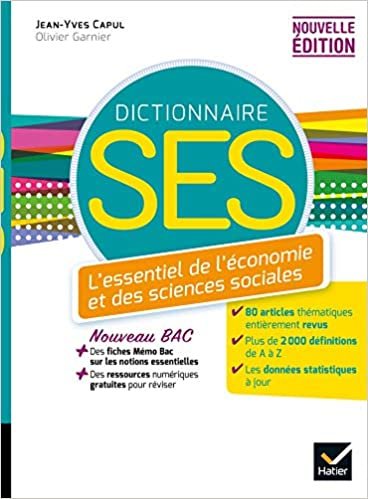okumak Dico SES - Dictionnaire d&#39;économie et de sciences sociales - Ed. 2020 (Dictionnaire d&#39;Economie et de Sciences Sociales)