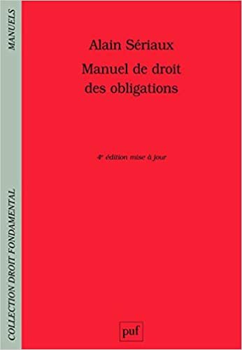 okumak Manuel de droit des obligations (Droit fondamental)