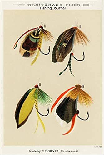 okumak Trout &amp; Bass Flies Fishing Journal, Made by C.F. Orvis Manchester NY: Fishing Diary for Serious Fishermen or Weekend Warriors Hobbies Log Weather, ... Brother, Grandpa, Mom, Sister, Grandma, Aunt