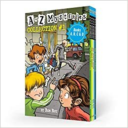 okumak A to Z Mysteries Boxed Set Collection #1 (Books A, B, C, &amp; D): The Absent Author, The Bald Bandit, The Canary Caper, The Deadly Dungeon