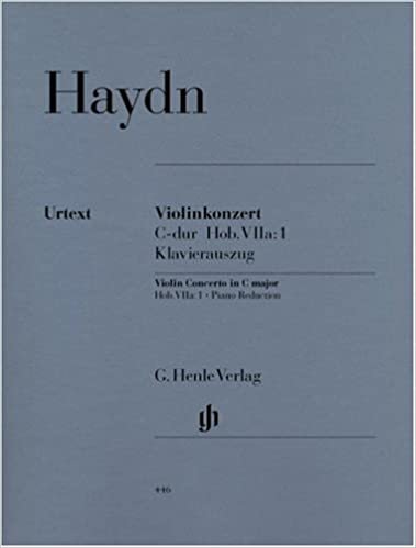 okumak Konzert C-Dur Hob 7a/1 Vl Orch. Violine, Klavier