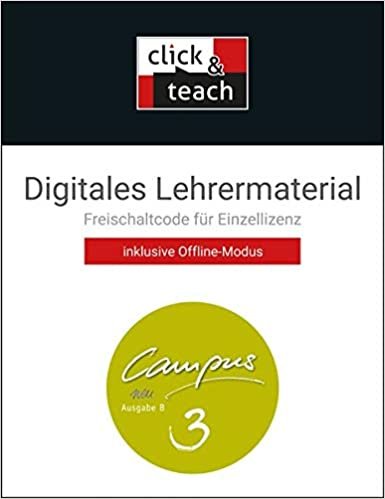 okumak Campus B - neu 3 click &amp; teach Box: Digitales Lehrermaterial (Karte mit Freischaltcode)