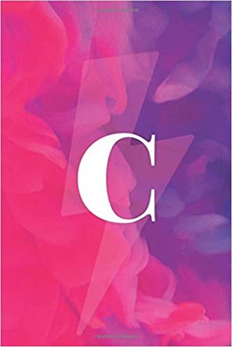 okumak C: Initial Monogram Notebook | Notebook for Women, Girls and School | 6 x 9 - 110 College-ruled