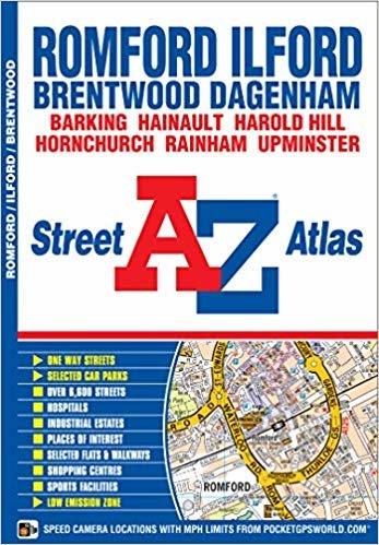 okumak Romford &amp; Ilford Street Atlas (A-Z Street Atlas)