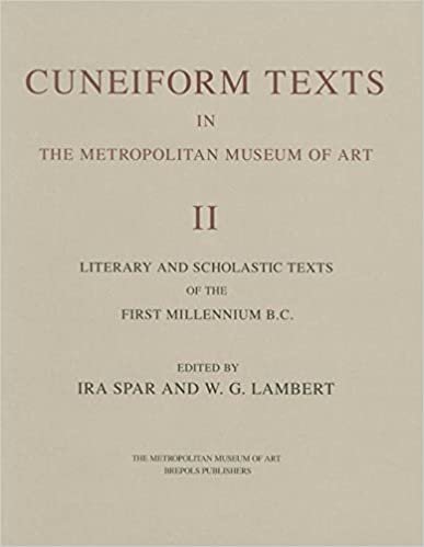 okumak Cuneiform Texts in the Metropolitan Museum of Art II: Literary and Scholastic Texts of the First Millennium BC (Corpus of Cuneiform Texts in the Metropolitan Museum of Art, Band 2)