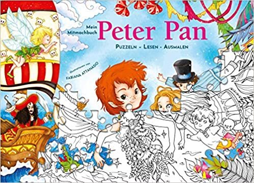 okumak Mein Mitmachbuch: Peter Pan: Puzzeln - Lesen - Ausmalen