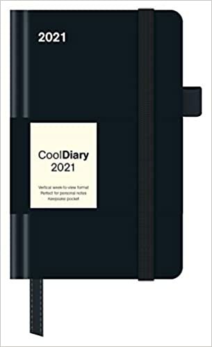 okumak Black/Black 2021 - Diary - Buchkalender - Taschenkalender - 9x14: Cool Diary
