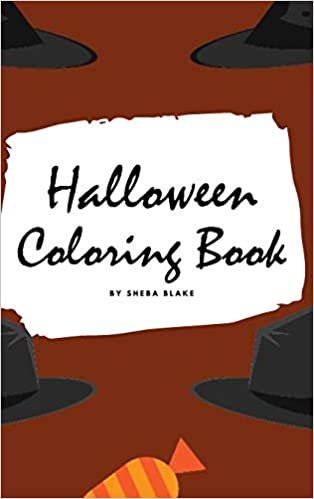 okumak Halloween Coloring Book for Kids - Volume 2 (Small Hardcover Coloring Book for Children)