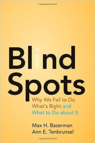 okumak Blind Spots: Why We Fail to Do What&#39;s Right and What to Do about It