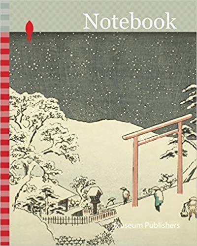 okumak Notebook: Seki—No. 48, from the series Fifty-three Stations of the Tokaido (Tokaido gojusan tsugi), also known as the Reisho Tokaido, c. 1847/52, ... 1797–1858, Japan, Color woodblock print, oban