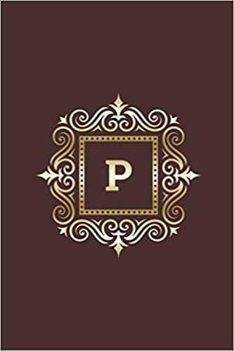 okumak Letter P Notebook : Initial P Monogram Notebook Journal Merry Christmas Journal Personalized Name Notebook: Gold Merry Christmas And Happy New Year ... 6&quot; x 9&quot;, 100 Pages, Soft Cover Matte Finish