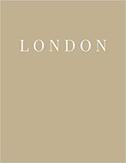 okumak London: Beige Decorative Coffee Table Book for Stacking and Home Decoration