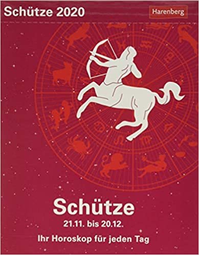 okumak Satorius, R: Schütze  - Kalender 2020