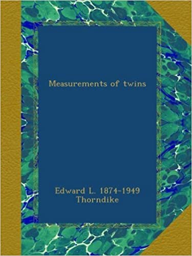okumak Measurements of twins