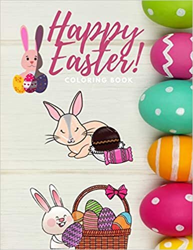 okumak Happy Easter Coloring Book