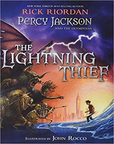 percy جاكسون و olympians The Lightning السارق illustrated إصدار (percy جاكسون & olympians)