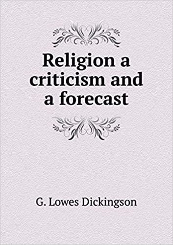 okumak Religion a Criticism and a Forecast