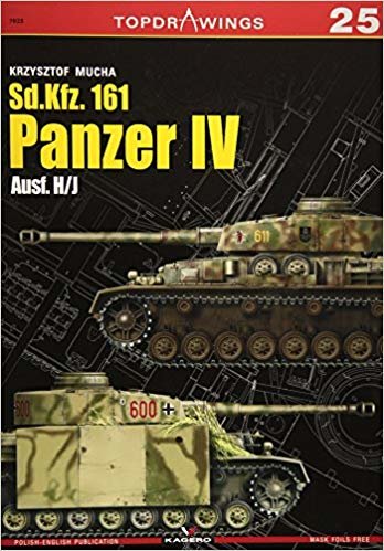 okumak SD.Kfz. 161 Panzer IV: Ausf. H/J (Top Drawings)