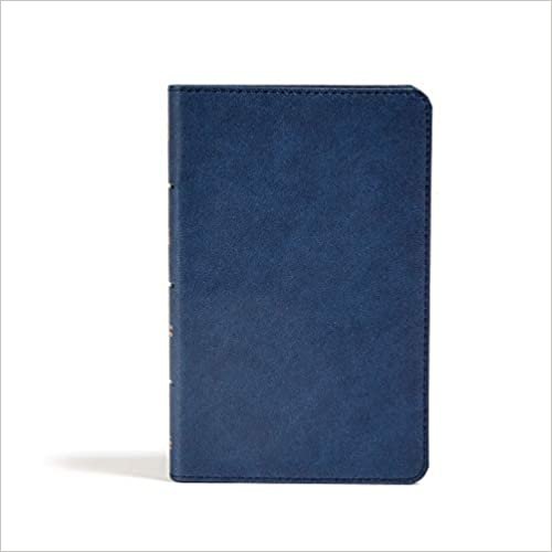 okumak Holy Bible: Christian Standard Bible, Personal Size Bible, Navy Leathertouch