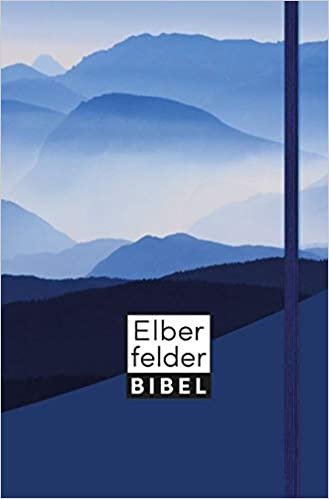 okumak Elberfelder Bibel - Taschenausgabe, Motiv Berge, mit Gummiband