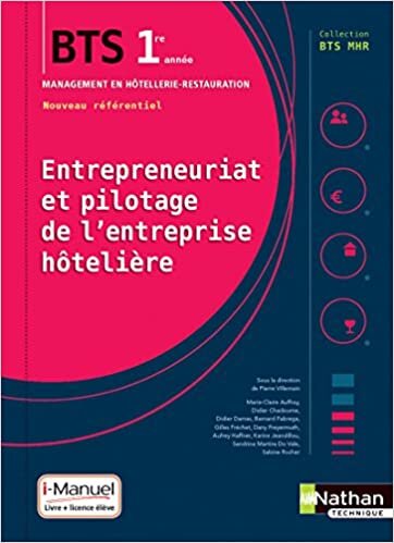 okumak Entrepreneuriat et pilotage de l&#39;entreprise hôtelière - BTS1 (BTS MHR) - Livre + licence élève (BTS hôtellerie-cuisine)