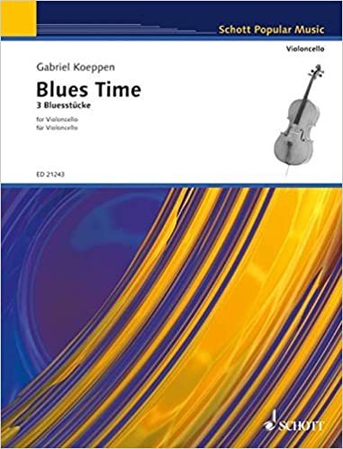 okumak Blues Time: 3 Bluesstücke. Violoncello