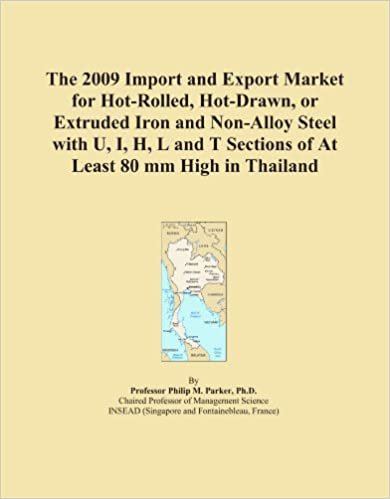 okumak The 2009 Import and Export Market for Hot-Rolled, Hot-Drawn, or Extruded Iron and Non-Alloy Steel with U, I, H, L and T Sections of At Least 80 mm High in Thailand