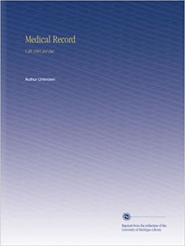okumak Medical Record: V.20 1881 Jul-Dec