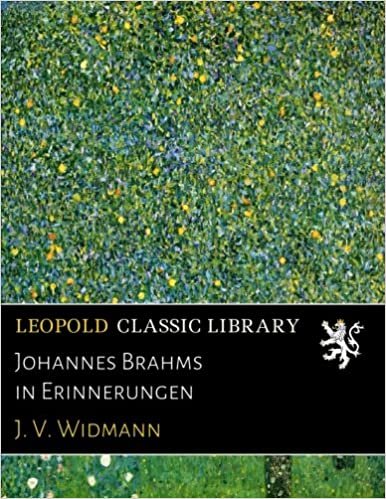 okumak Johannes Brahms in Erinnerungen