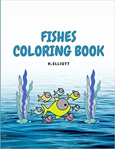 okumak Fishes Coloring Book: Educative Fishes Coloring Book, Fishes Coloring Pages For Kids 4+, Boys and Girls, Fun And Unique Fishes Paperback