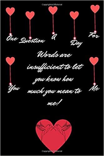 okumak One Question a Day for You &amp; Me:Journal for couples/Valentine&#39;s day gift: Lines Notebook / Journal Gift, 120 pages, 6x9, Soft Cover, Matte Finish