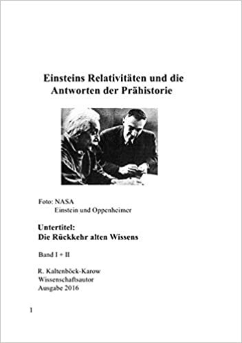 okumak Einsteins Relativitäten und die Antworten der Prähistorie