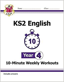 KS2 English 10-Minute Weekly Workouts - Year 4