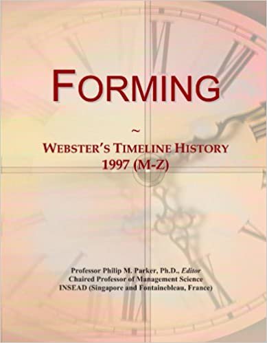 okumak Forming: Webster&#39;s Timeline History, 1997 (M-Z)