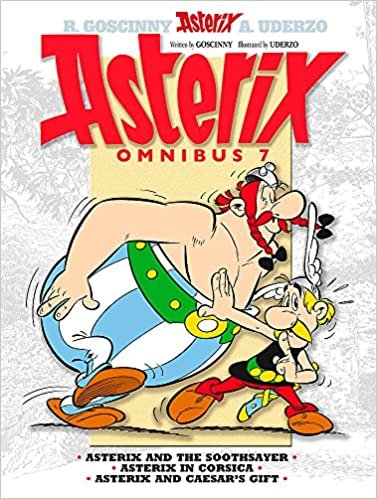 okumak Asterix: Omnibus 7: Asterix the Soothsayer, Asterix in Corsica, Asterix and Caesar&#39;s Gift