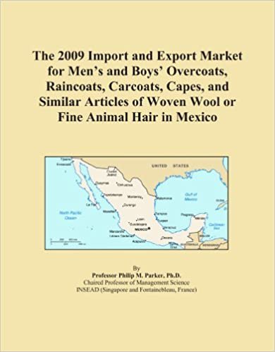 okumak The 2009 Import and Export Market for Men&#39;s and Boys&#39; Overcoats, Raincoats, Carcoats, Capes, and Similar Articles of Woven Wool or Fine Animal Hair in Mexico