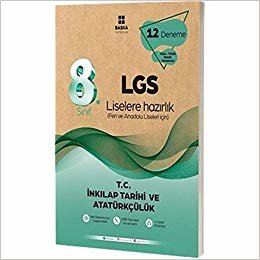 okumak 2019 LGS 8. Sınıf T.C İnkılap Tarihi ve Atatürkçülük 12 Deneme (Fen ve Anadolu Liseleri İçin)